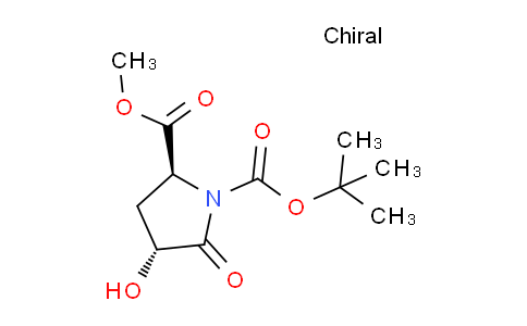 CAS No. 367966-41-4, (2S,4R)-1-tert-Butyl 2-methyl 4-hydroxy-5-oxopyrrolidine-1,2-dicarboxylate