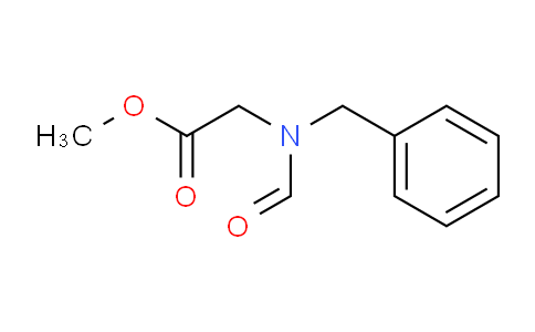 CAS No. 123017-47-0, Methyl 2-(N-benzylformamido)acetate