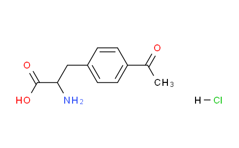 CAS No. 1360436-95-8, 3-(4-Acetylphenyl)-2-aminopropanoic acid hydrochloride