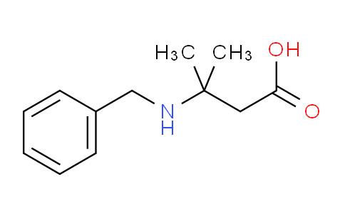 CAS No. 113479-11-1, 3-(Benzylamino)-3-methylbutanoic acid