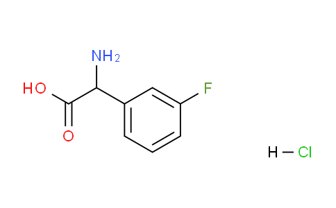 CAS No. 1137474-81-7, 2-Amino-2-(3-fluorophenyl)acetic acid hydrochloride