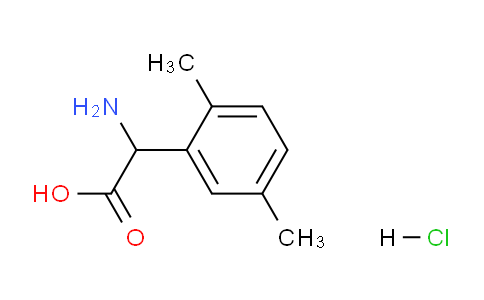 CAS No. 1135916-78-7, 2-Amino-2-(2,5-dimethylphenyl)acetic acid hydrochloride