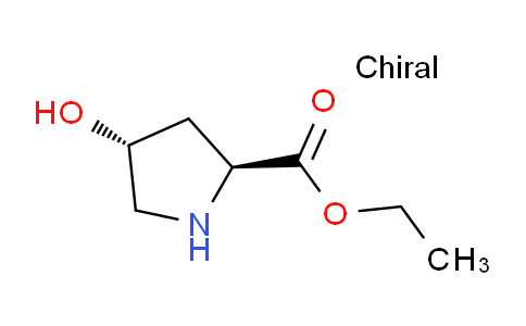 CAS No. 61478-25-9, (2S,4R)-Ethyl 4-hydroxypyrrolidine-2-carboxylate