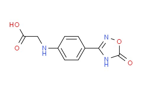 CAS No. 872728-82-0, 2-((4-(5-Oxo-4,5-dihydro-1,2,4-oxadiazol-3-yl)phenyl)amino)acetic acid