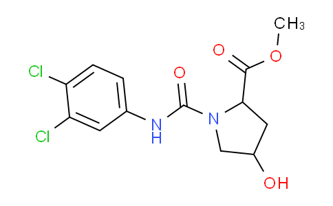 CAS No. 318247-31-3, Methyl 1-((3,4-dichlorophenyl)carbamoyl)-4-hydroxypyrrolidine-2-carboxylate