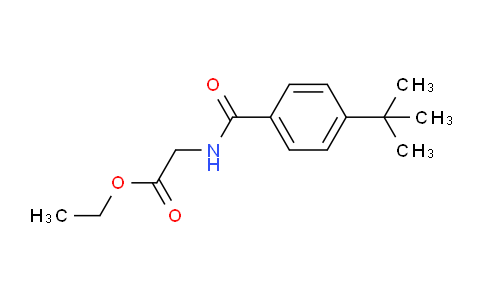 CAS No. 302909-59-7, Ethyl 2-(4-(tert-butyl)benzamido)acetate