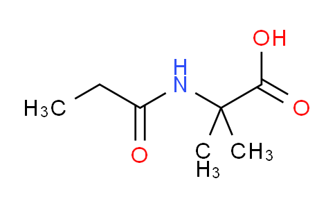CAS No. 106897-28-3, 2-Methyl-2-propionamidopropanoic acid