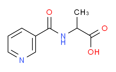 CAS No. 36724-74-0, 2-(Nicotinamido)propanoic acid