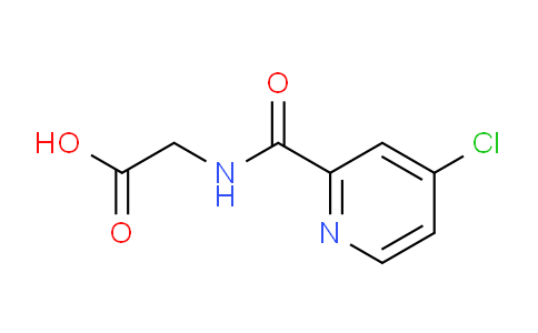 CAS No. 852940-45-5, 2-(4-Chloropicolinamido)acetic acid