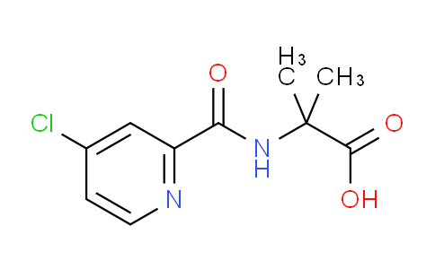 CAS No. 1220031-50-4, 2-(4-Chloropicolinamido)-2-methylpropanoic acid
