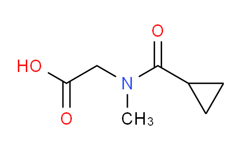 CAS No. 926213-98-1, 2-(N-Methylcyclopropanecarboxamido)acetic acid