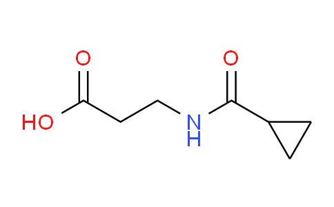 CAS No. 874455-57-9, 3-(Cyclopropanecarboxamido)propanoic acid