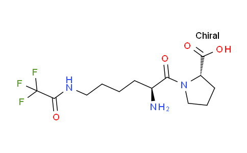 CAS No. 103300-89-6, (S)-1-((S)-2-Amino-6-(2,2,2-trifluoroacetamido)hexanoyl)pyrrolidine-2-carboxylic acid