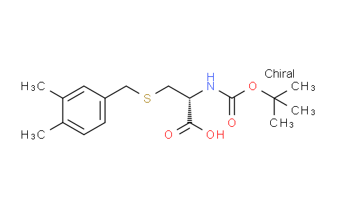 CAS No. 41117-66-2, Boc-S-3,4-dimethylbenzyl-L-cysteine