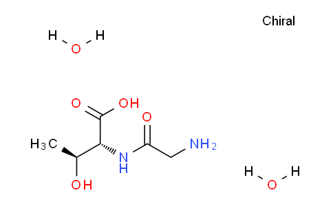 CAS No. 74807-44-6, (2R,3S)-2-(2-Aminoacetamido)-3-hydroxybutanoic acid dihydrate
