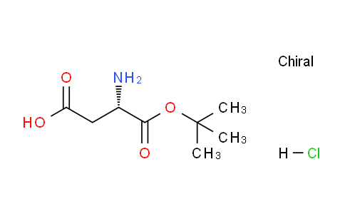 CAS No. 176164-02-6, (S)-3-Amino-4-(tert-butoxy)-4-oxobutanoic acid hydrochloride