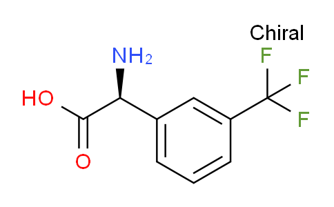 CAS No. 1228568-48-6, (S)-2-Amino-2-(3-(trifluoromethyl)phenyl)acetic acid