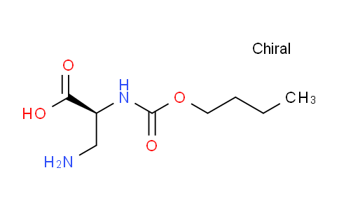 CAS No. 188016-53-7, (S)-3-Amino-2-((butoxycarbonyl)amino)propanoic acid