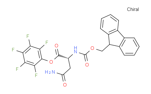CAS No. 200193-34-6, (R)-Perfluorophenyl 2-((((9H-fluoren-9-yl)methoxy)carbonyl)amino)-4-amino-4-oxobutanoate