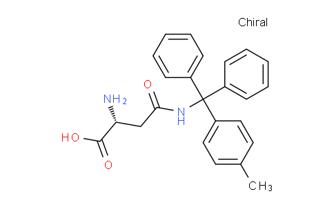 CAS No. 200203-23-2, (R)-2-Amino-4-((diphenyl(p-tolyl)methyl)amino)-4-oxobutanoic acid