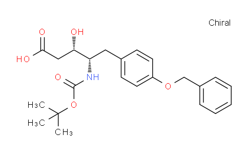 CAS No. 204195-38-0, Boc-(3S,4S)-4-amino-3-hydroxy-5-(4-benzyloxyphenyl)pentanoic acid