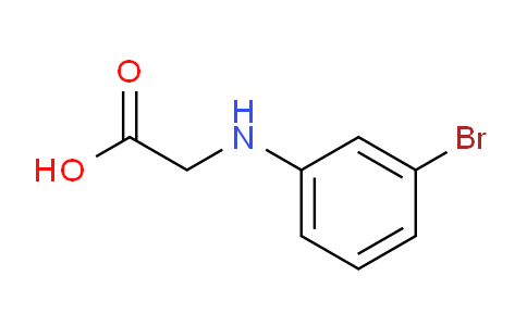 CAS No. 42288-20-0, 2-((3-Bromophenyl)amino)acetic acid