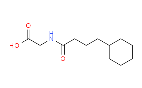 CAS No. 132422-42-5, 2-(4-Cyclohexylbutanamido)acetic acid