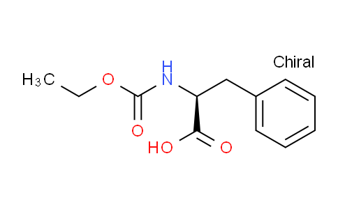 CAS No. 19887-32-2, (S)-2-((Ethoxycarbonyl)amino)-3-phenylpropanoic acid