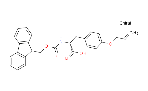 CAS No. 204269-35-2, (R)-2-((((9H-Fluoren-9-yl)methoxy)carbonyl)amino)-3-(4-(allyloxy)phenyl)propanoic acid