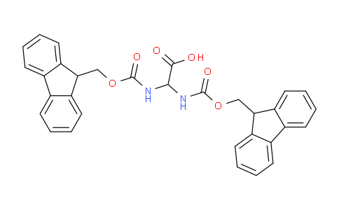 CAS No. 668492-50-0, N,N'-Bis-Fmoc-diaminoacetic acid