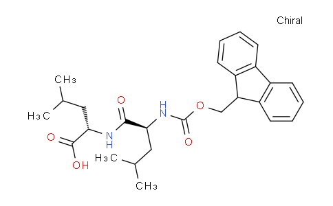 CAS No. 88743-98-0, (S)-2-((S)-2-((((9H-Fluoren-9-yl)methoxy)carbonyl)amino)-4-methylpentanamido)-4-methylpentanoic acid