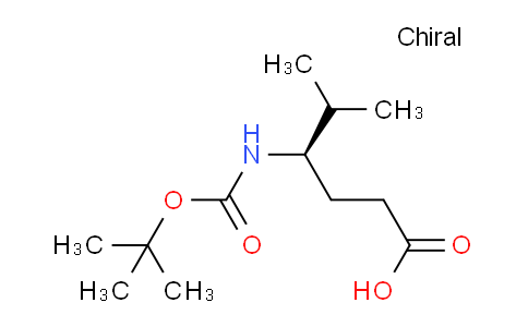 CAS No. 197006-14-7, (R)-Boc-4-amino-5-methylhexanoic acid