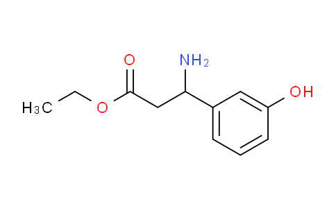 CAS No. 309735-43-1, ethyl 3-amino-3-(3-hydroxyphenyl)propanoate