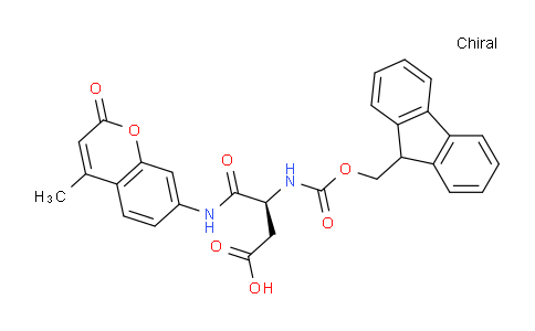 CAS No. 238084-15-6, Fmoc-L-Aspartic acid alpha-7-amido-4-methylcoumarin