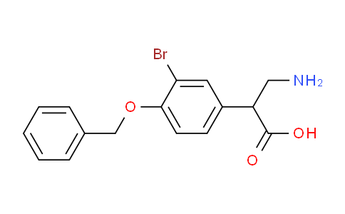 CAS No. 299438-98-5, 3-Amino-2-(4-(benzyloxy)-3-bromophenyl)propanoic acid