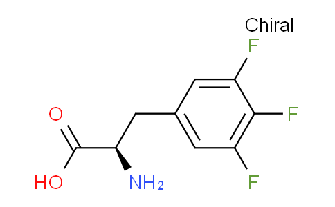 CAS No. 1217684-62-2, (R)-2-Amino-3-(3,4,5-trifluorophenyl)propanoic acid