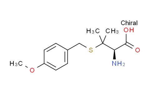 CAS No. 387868-34-0, (R)-2-Amino-3-((4-methoxybenzyl)thio)-3-methylbutanoic acid