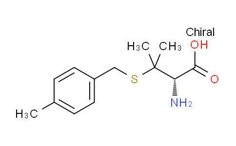 CAS No. 1330286-51-5, (S)-2-Amino-3-methyl-3-((4-methylbenzyl)thio)butanoic acid