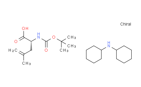 CAS No. 1217776-08-3, Dicyclohexylamine (R)-2-((tert-butoxycarbonyl)amino)-4-methylpent-4-enoate