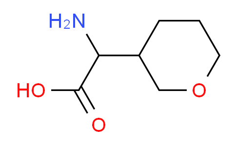 CAS No. 1260638-48-9, 2-Amino-2-(tetrahydro-2H-pyran-3-yl)acetic acid