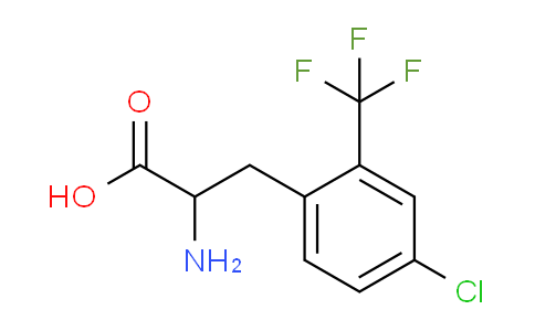 CAS No. 1259965-55-3, 2-Amino-3-(4-chloro-2-(trifluoromethyl)phenyl)propanoic acid
