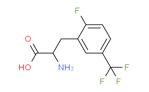 CAS No. 1259994-87-0, 2-Amino-3-(2-fluoro-5-(trifluoromethyl)phenyl)propanoic acid