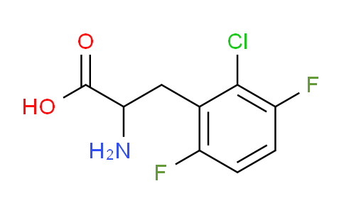 CAS No. 1259981-12-8, 2-Amino-3-(2-chloro-3,6-difluorophenyl)propanoic acid