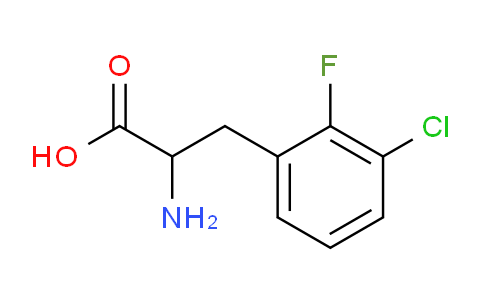 CAS No. 1259993-84-4, 2-Amino-3-(3-chloro-2-fluorophenyl)propanoic acid
