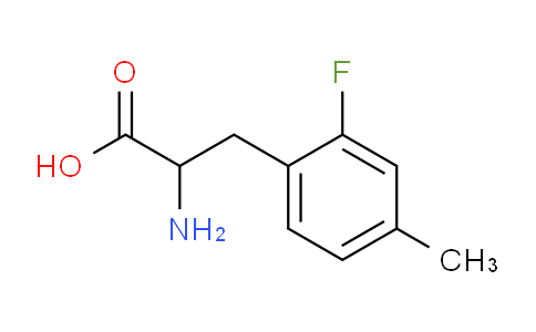 CAS No. 1259965-62-2, 2-Amino-3-(2-fluoro-4-methylphenyl)propanoic acid