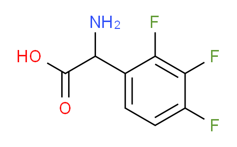 CAS No. 1039627-62-7, 2-Amino-2-(2,3,4-trifluorophenyl)acetic acid