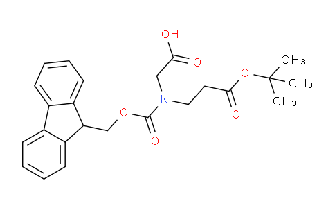CAS No. 174799-89-4, N-(((9H-fluoren-9-yl)methoxy)carbonyl)-N-(3-(tert-butoxy)-3-oxopropyl)glycine