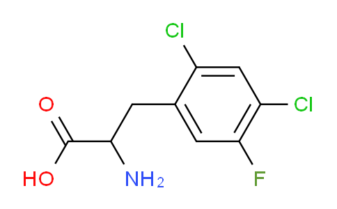 DY703361 | 1259982-14-3 | 2-Amino-3-(2,4-dichloro-5-fluorophenyl)propanoic acid