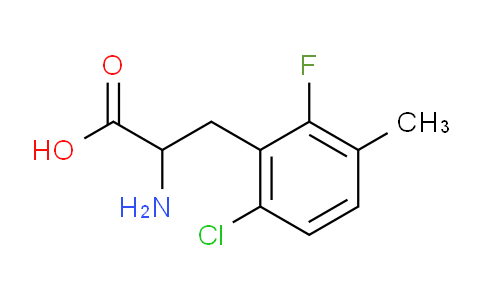 CAS No. 1259982-09-6, 2-Amino-3-(6-chloro-2-fluoro-3-methylphenyl)propanoic acid