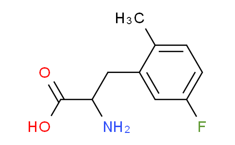 CAS No. 1260003-81-3, 2-Amino-3-(5-fluoro-2-methylphenyl)propanoic acid